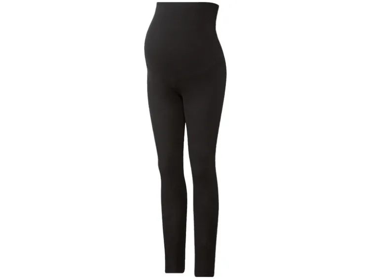 Damen Umstandsleggings, 2 Stück, mit Bio-Baumwolle