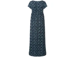 Damen Umstands-Maxikleid, mit Gummizug in der Taille