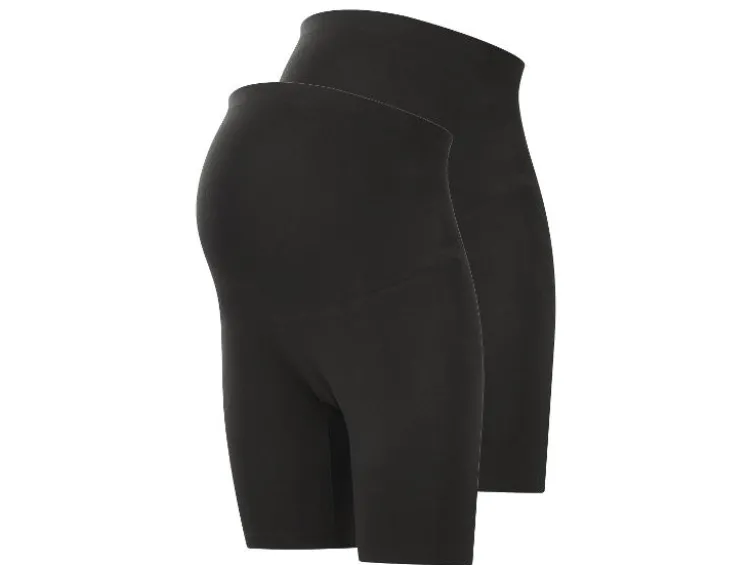 Damen Umstands-Radlerhosen, 2 Stück