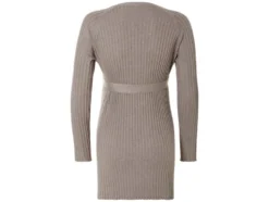 Damen Umstands-Ripppullover mit Seitenschlitzen