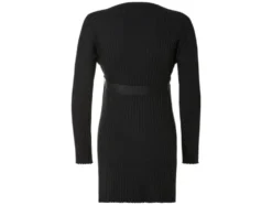 Damen Umstands-Ripppullover mit Seitenschlitzen