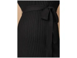 Damen Umstands-Ripppullover mit Seitenschlitzen