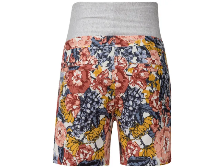 Damen Umstandsshorts mit Leinen