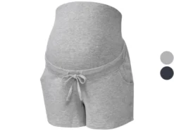 Damen Umstands-Sweatshorts, extra hoch geschnitten