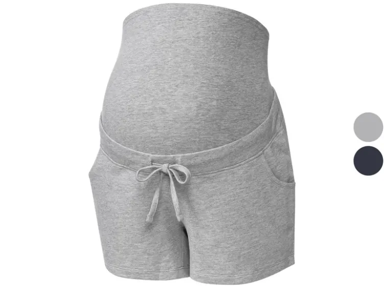 Damen Umstands-Sweatshorts, extra hoch geschnitten