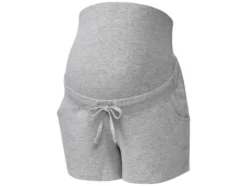 Damen Umstands-Sweatshorts, extra hoch geschnitten