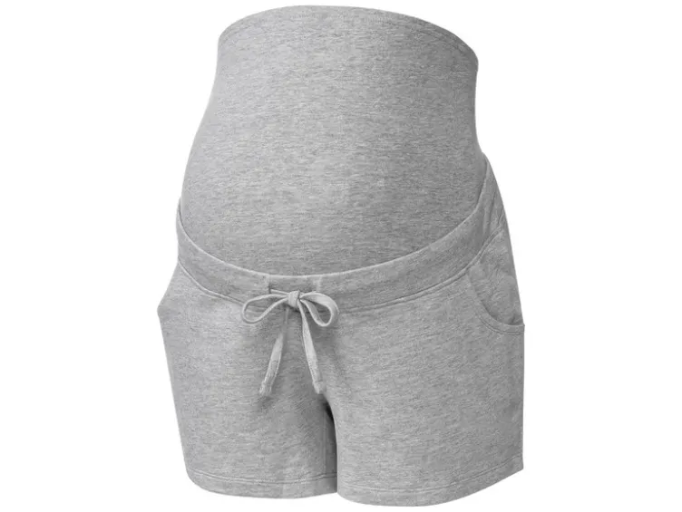 Damen Umstands-Sweatshorts, extra hoch geschnitten