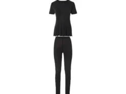 Damen Unterwäsche-Set, 2-teilig, in Ripp-Qualität