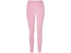 Damen Velour-Leggings, mit Bündchen