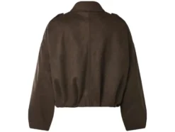Damen Velours-Bomberjacke