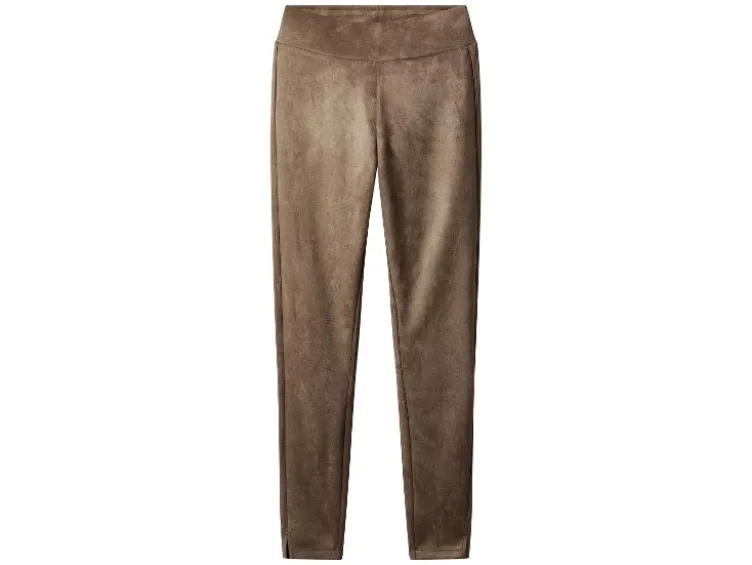 Damen Velours-Jeggings