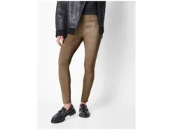 Damen Velours-Jeggings