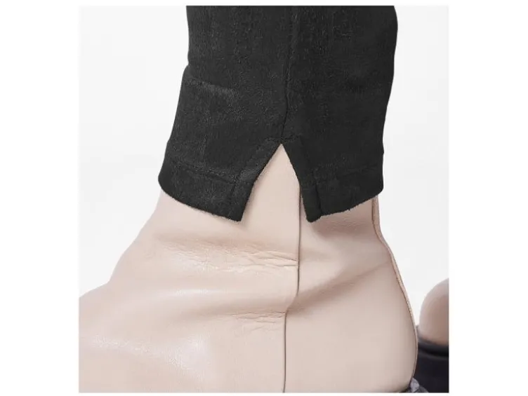 Damen Velours-Jeggings