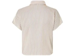 Damen Wickelbluse, überschnittene Schultern