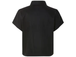 Damen Wickelbluse, überschnittene Schultern