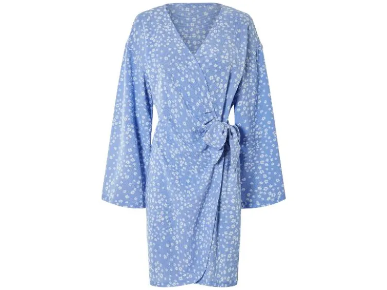 Damen Wickelkleid im Kimono-Stil