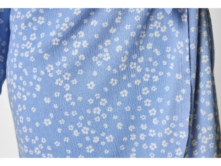 Damen Wickelkleid im Kimono-Stil