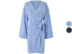 Damen Wickelkleid im Kimono-Stil