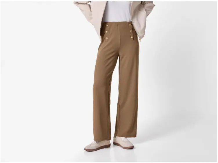 Damen Wide-Leg-Hose