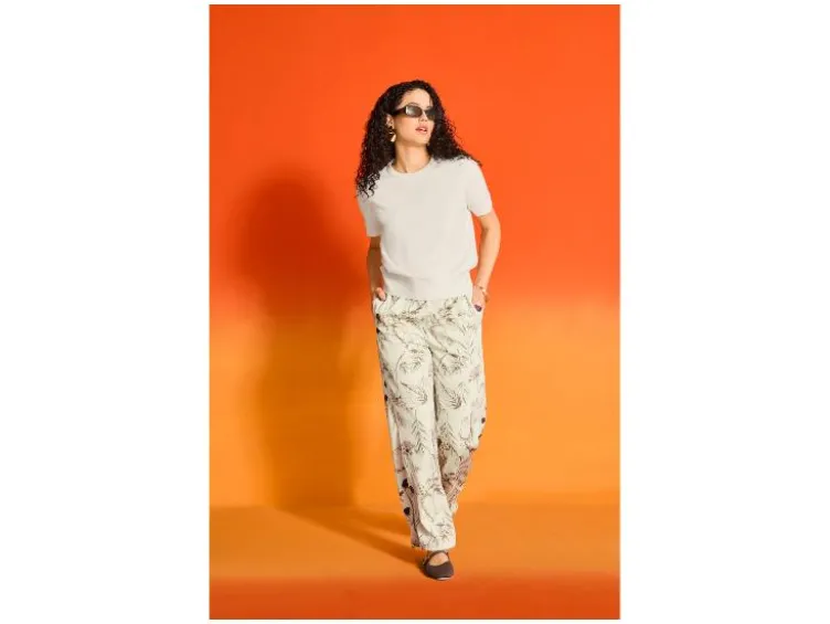 Damen Wide-Leg-Hose