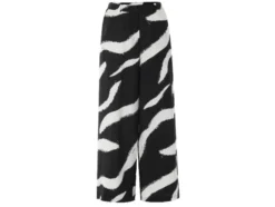 Damen Wide-Leg-Hose, aus eleganter Twill-Qualität