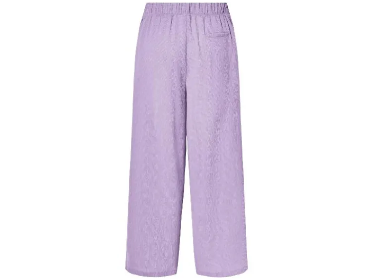 Damen Wide-Leg Hose, Knöchellänge