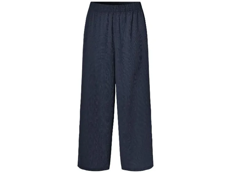 Damen Wide-Leg Hose, Knöchellänge