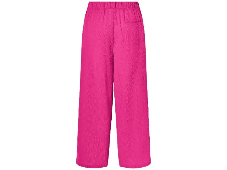 Damen Wide-Leg Hose, Knöchellänge