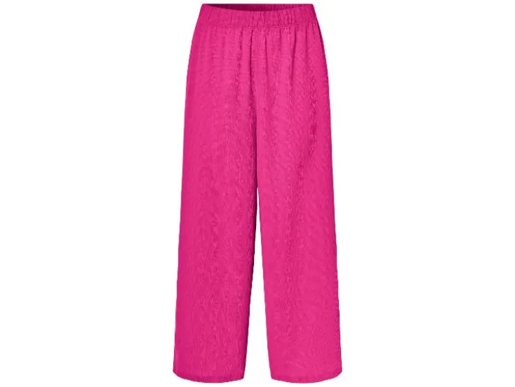 Damen Wide-Leg Hose, Knöchellänge
