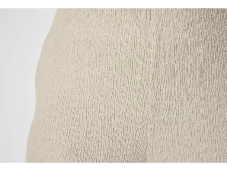 Damen Wide-Leg-Hose mit Crinkle-Effekt