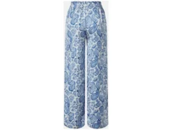 Damen Wide-Leg-Satin-Hose