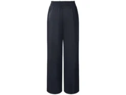 Damen Wide-Leg-Satin-Hose