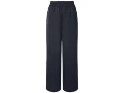 Damen Wide-Leg-Satin-Hose