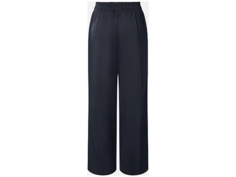 Damen Wide-Leg-Satin-Hose