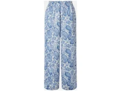 Damen Wide-Leg-Satin-Hose