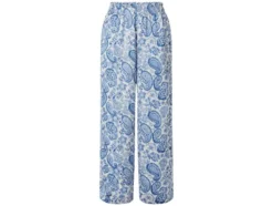 Damen Wide-Leg-Satin-Hose