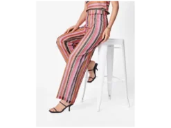 Damen Wide-Leg-Strickhose, blickdicht gefüttert