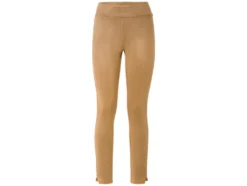 Damen Wildleder-Jeggings, Slim Fit, normale Leibhöhe