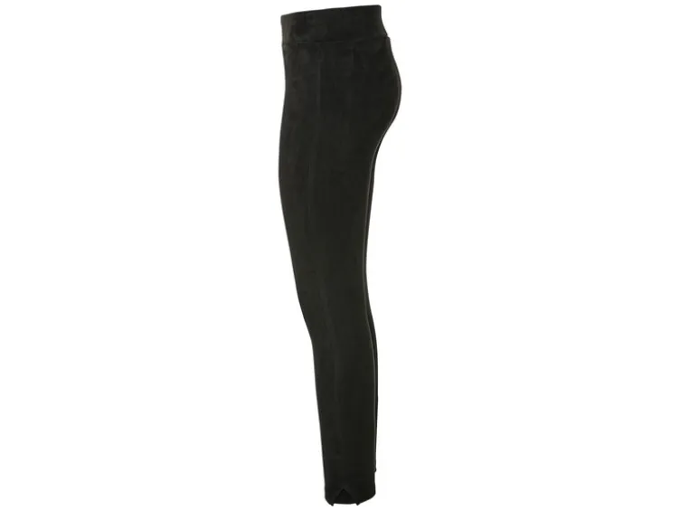 Damen Wildleder-Jeggings, Slim Fit, normale Leibhöhe