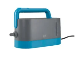 Dampfreiniger, 1200 W, grau/blau, 15-tlg.