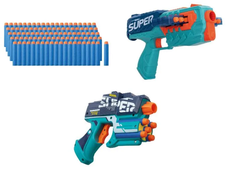 Darts-Nachfüllpfeile / Soft-Dart Pistole