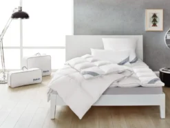 Daunen-Kassettenbettdecke Premium Selection 100%, warm