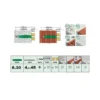 Dübel-Schrauben-Set »WIROX«, 200 Teile, Spreiz-Dübel Typ SD 6x30, Universalschrauben 4,5x45