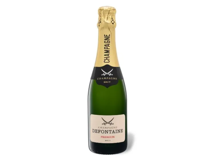 Defontaine Premium Champagner Brut 0,375-l-Flasche, Champagner