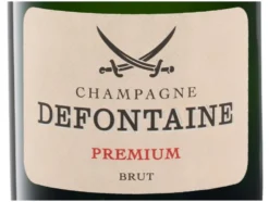 Defontaine Premium Champagner Brut 0,375-l-Flasche, Champagner