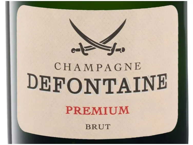 Defontaine Premium Champagner Brut 0,375-l-Flasche, Champagner