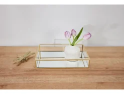 Deko-Accessoires, goldfarbig