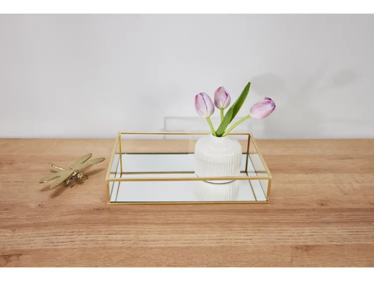 Deko-Accessoires, goldfarbig