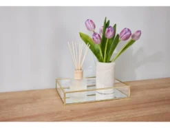 Deko-Accessoires, goldfarbig