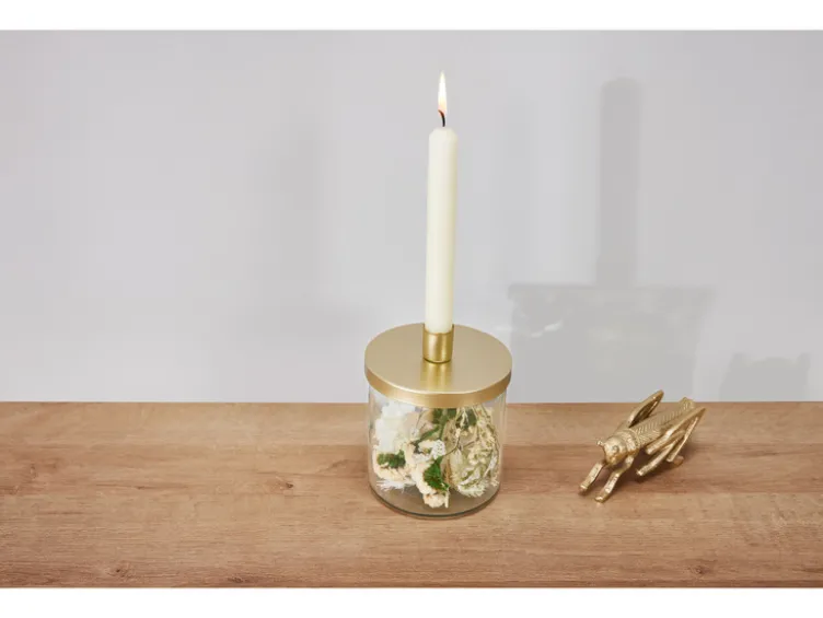 Deko-Accessoires, goldfarbig